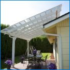 Polykarbonátové terasy a verandy: Pros a nevýhody