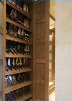 Nápady na ukladanie topánok v skrini