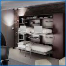 Bunk Detský posteľ Transformer: vynikajúca možnosť pre malý byt