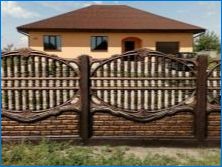 Dekoratívny betónový plot: Krásne možnosti dizajnu