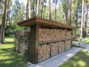 Všetko o pouličných drevorezbách a alternatívnych možnostiach skladovania pre palivové drevo