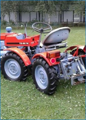 Vlastnosti českých mini traktorov
