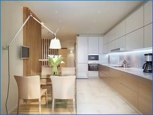Kuchyňa-obývacia izba 15 kV. M: Rozloženie a nápady na dizajn