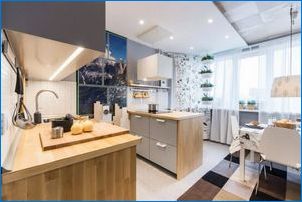 Kuchyňa-obývacia izba 15 kV. M: Rozloženie a nápady na dizajn