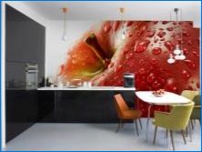 3D tapety v kuchyni: zaujímavé nápady