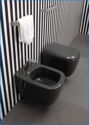 Čierne WC: Moderné dizajnové trendy