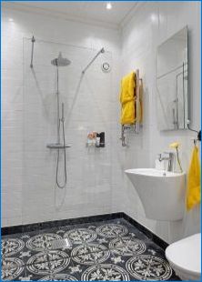 Kombinovaná kúpeľňa: Možnosti plánovania izieb so 4 kV kúpeľne. M