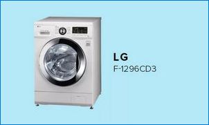 Práčky LG s nakladaním 6 kg: Vlastnosti, modely, výber
