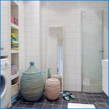 Prútené koše pre bielizeň - dôležitý detail v interiéri kúpeľne
