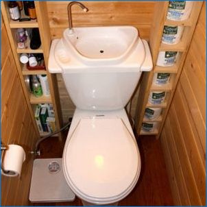 Toaletné misky na nádrži: výhody kombinovaných možností