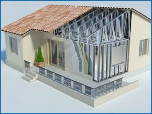 Rámový dom vyrobený z kovových výrobkov: Výhody a nevýhody štruktúr