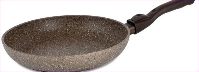 Indukčná panvica TimA Art granit ATI-1024 24 cm, odnímateľná rukoväť