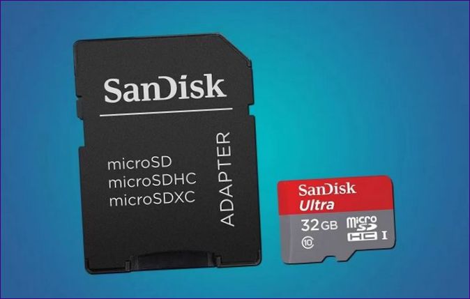 MicroSD, MicroSDHC a MicroSDXC