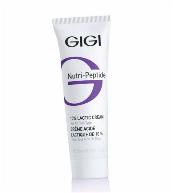 GIGI NUTRI-PEPTIDE 10% LACTIC CREAM Peptidový hydratačný krém na tvár s kyselinou mliečnou.webp