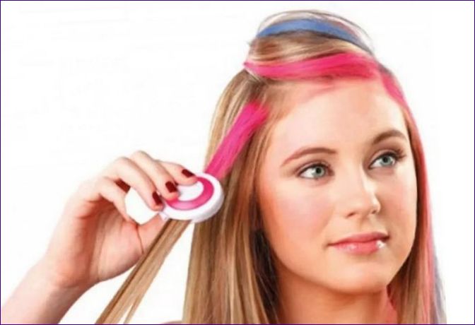 Farebné umývateľné farby na vlasy - typy výrobkov