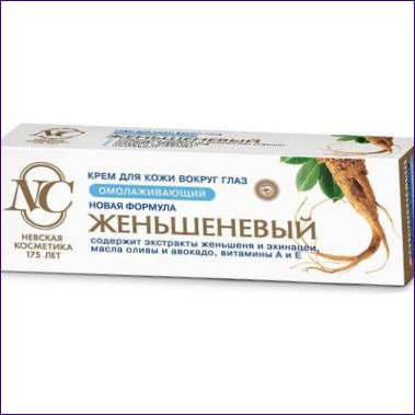 Nevskaya Cosmetics Očný krém Ženšen