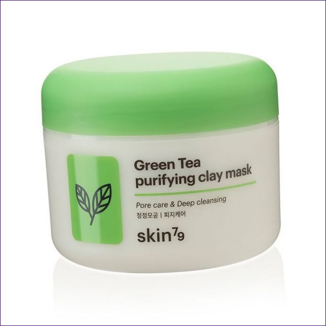 Skin79 Čistiaca ílová maska so zeleným čajom