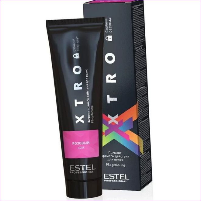 Estel Profesionálny pigment na tónovanie vlasov X-Tro black pink