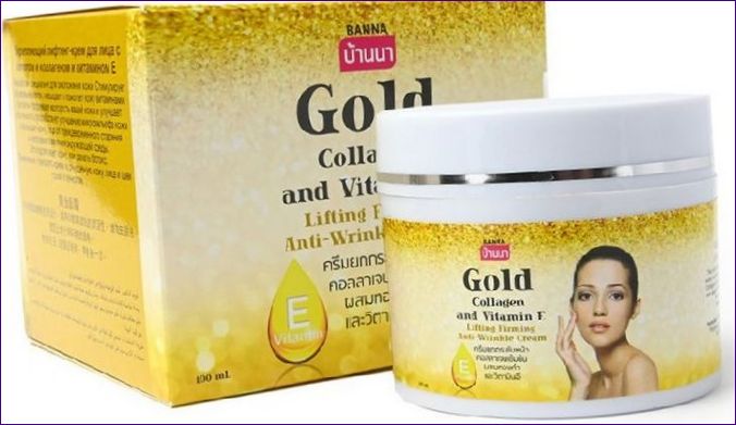 Banna Gold krém s kolagénom a vitamínom E