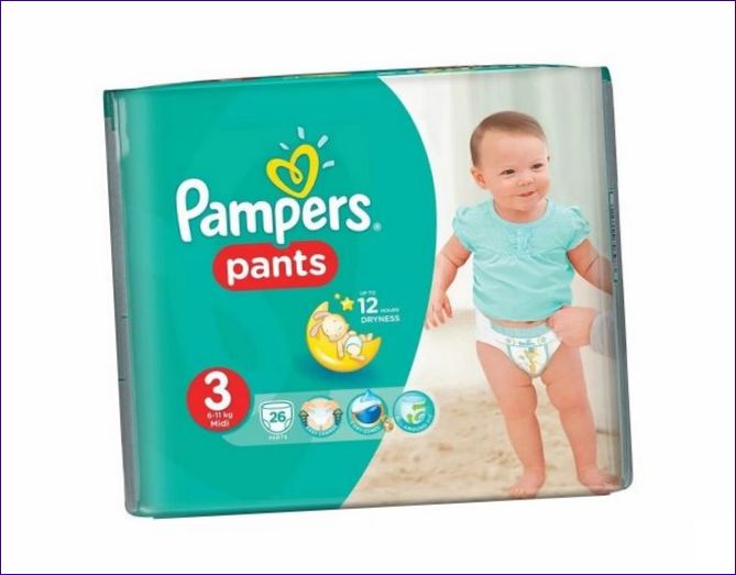 Pampers nohavice