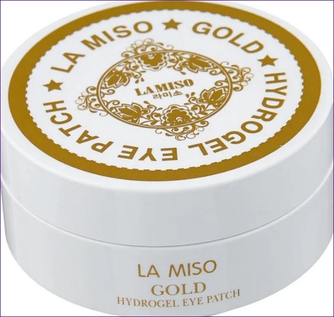 La Miso Hydrogelová náplasť na oči Gold Hydrogel Eye Patch