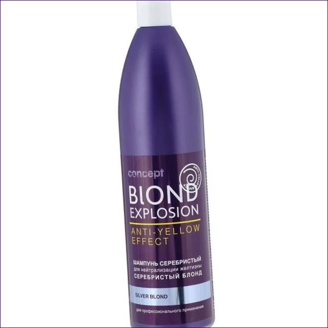 Šampón Concept Blond Explosion proti žltému efektu pre svetlé odtiene