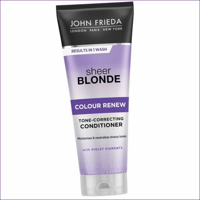 Šampón John Frieda Sheer Blonde Colour Renew na obnovu a udržanie odtieňa odfarbených vlasov