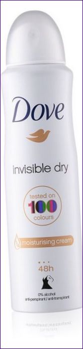 Antiperspirant v spreji Dove Invisible Dry