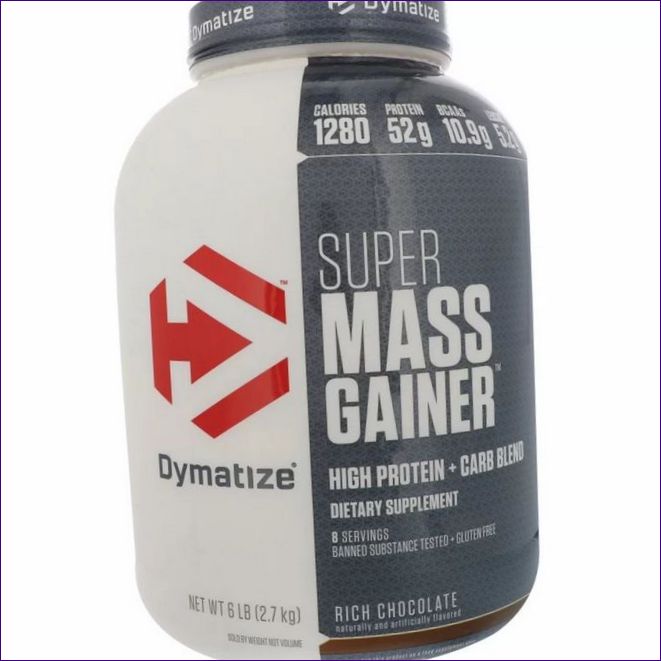Super Mass Gainer od spoločnosti Dymatize Nutrition
