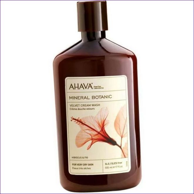 Ahava Velvet Cream Wash Mineral Botanic line
