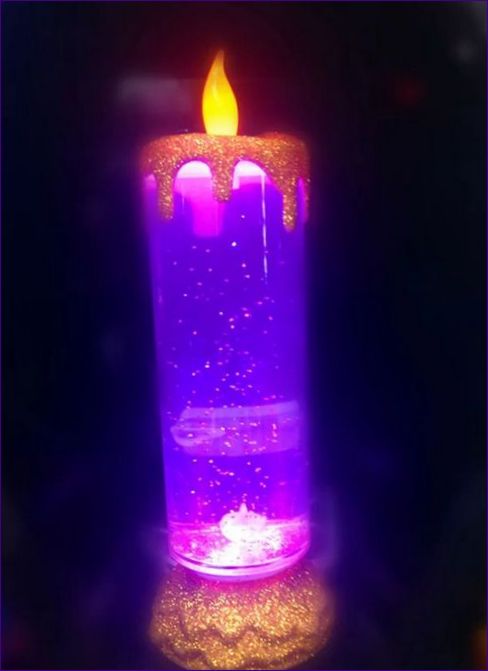Romantická lampa na sviečku