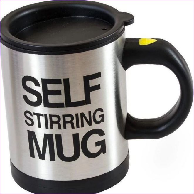 Hrnček na miešanie Self Stirring Mug (termohrnček na miešanie)