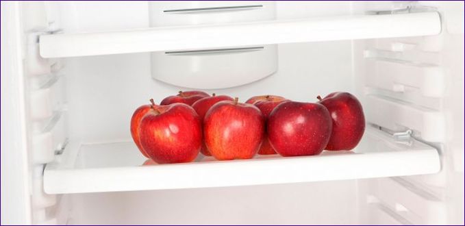 Ako skladovať jablká v chladničke