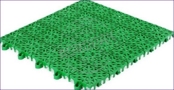 Podlahové krytiny Polymersad, zelená