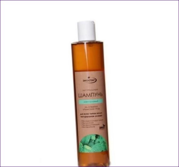 ECO Star Prírodný mentolový šampón na mastné vlasy