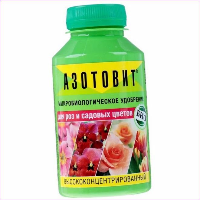 Mikrobiologické hnojivo Azotovit na ruže a záhradné kvety, A10050, 220 ml