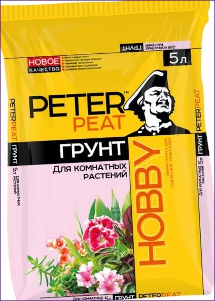 PETER PEAT Hobby Line zemina pre izbové rastliny