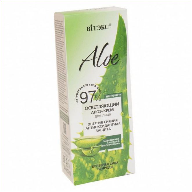 Vitex Aloe 97% rozjasňujúci krém na tvár s aloe