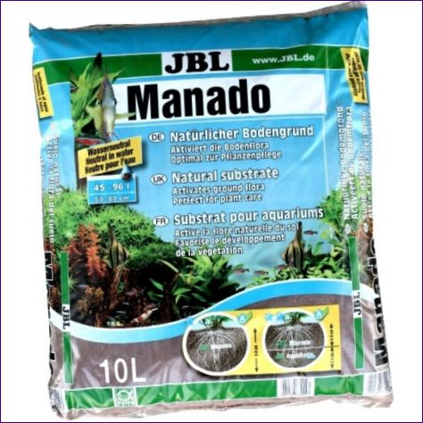 Zásobník živín JBL Manado na zlepšenie kvality vody a rastu rastlín