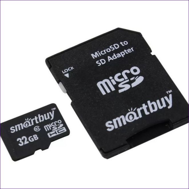 SMARTBUY MICROSDHC CLASS 10 32GB + SD ADAPTÉR