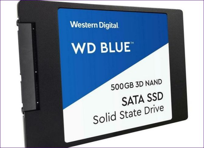 Western Digital WD BLUE 3D NAND SATA SSD 500 GB