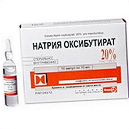 Oxybutyrát sodný (Xyrem)
