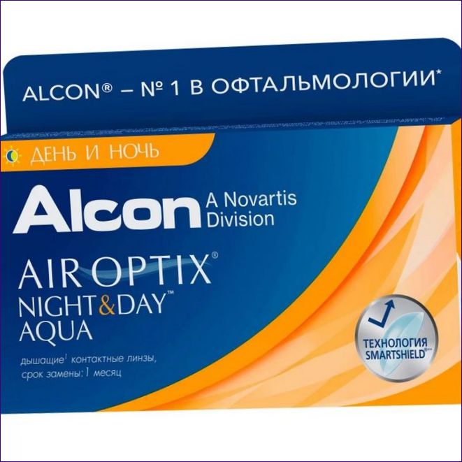 Air Optix (Alcon) Night Day Aqua (3 šošovky)