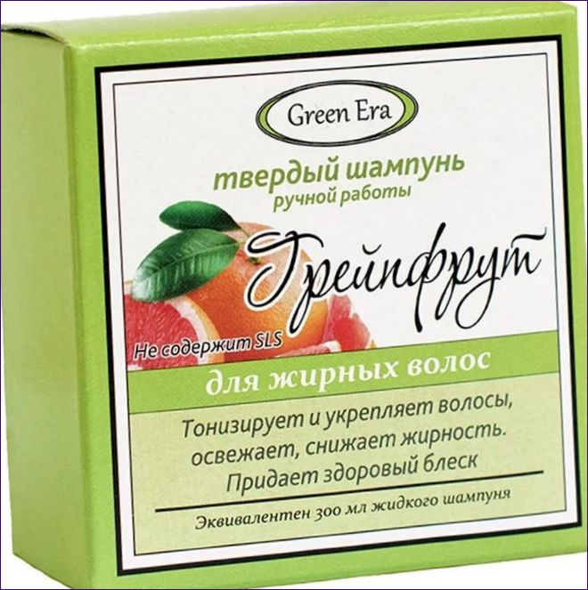 Green Era Gélový šampón Grapefruit, 55 gr