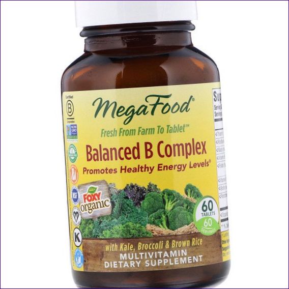 MegaFood Vyvážený komplex vitamínov B