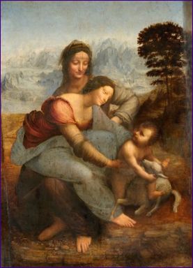 Svätá Anna s Madonou a dieťaťom Ježišom