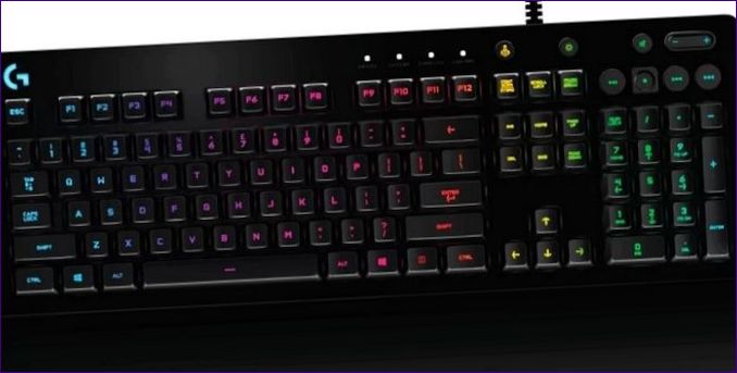Logitech G G213 Prodigy RGB herná klávesnica čierna USB