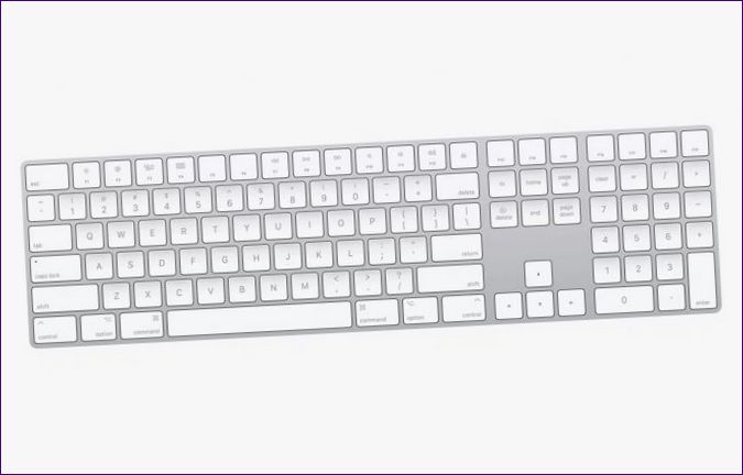 Magická klávesnica Apple s numerickou klávesnicou