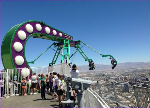 6. miesto: Insanity the Ride (Las Vegas, USA)