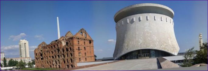 Múzeum - panoráma bitky pri Stalingrade